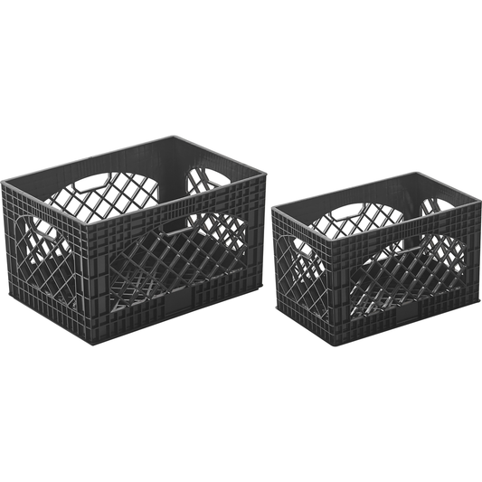 Stackable Storage Crate Set