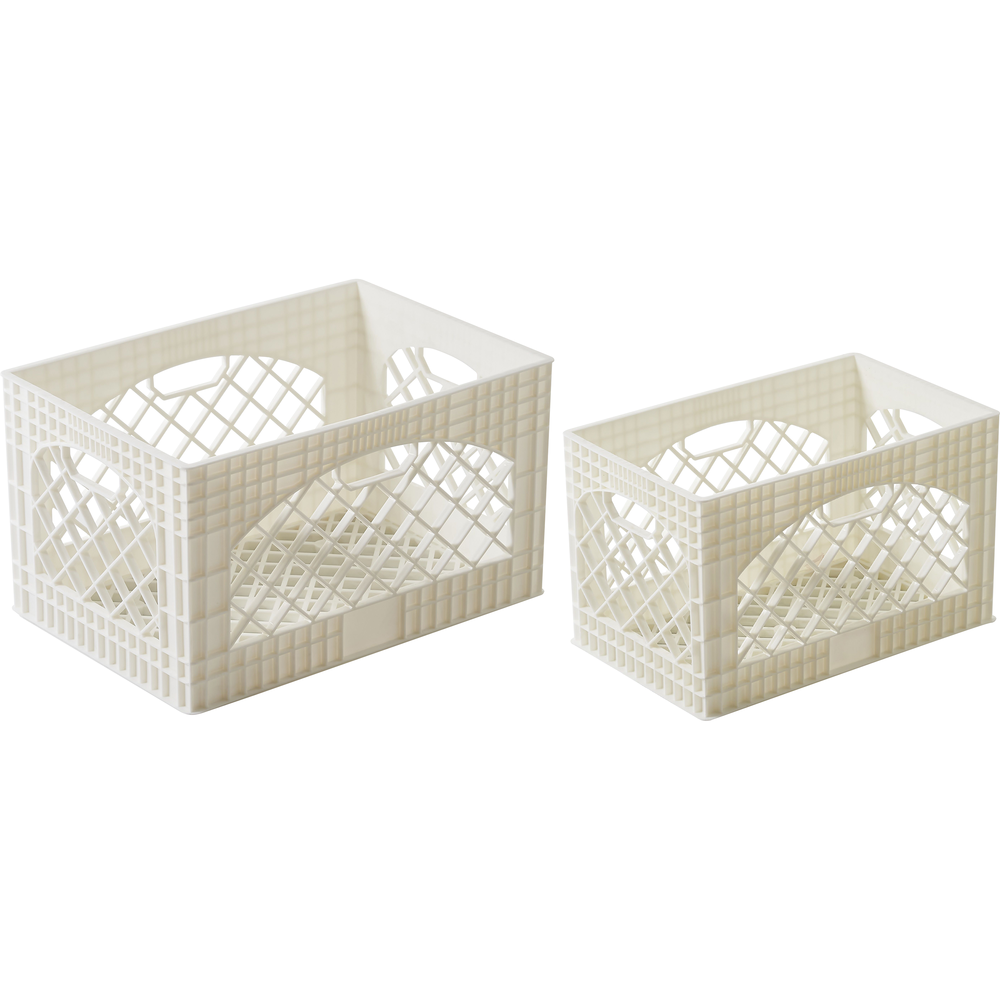 Stackable Storage Crate Set