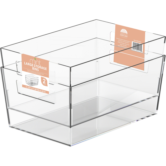 Storage Bins with Handles