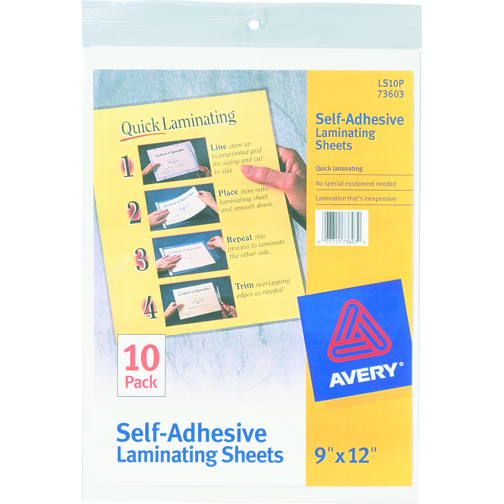 Self-Adhesive Laminating Sheet