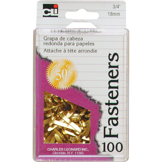 Round Head Paper Fastener Reusable Box