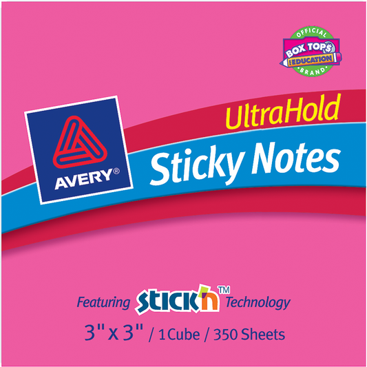 UltraHold Sticky Notes Cube