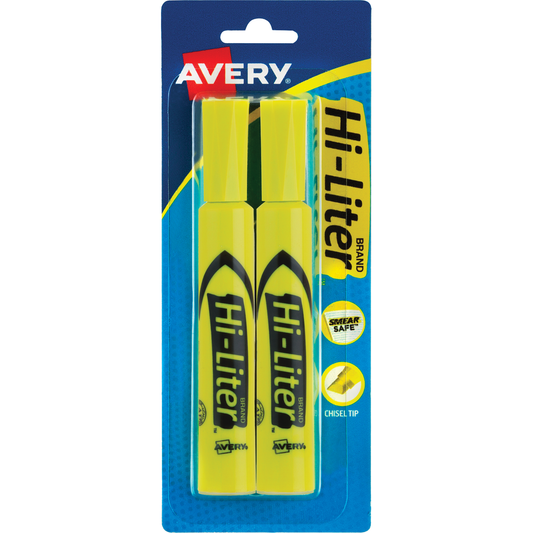 HI-LITER Desk Style Fluorescent Highlighter