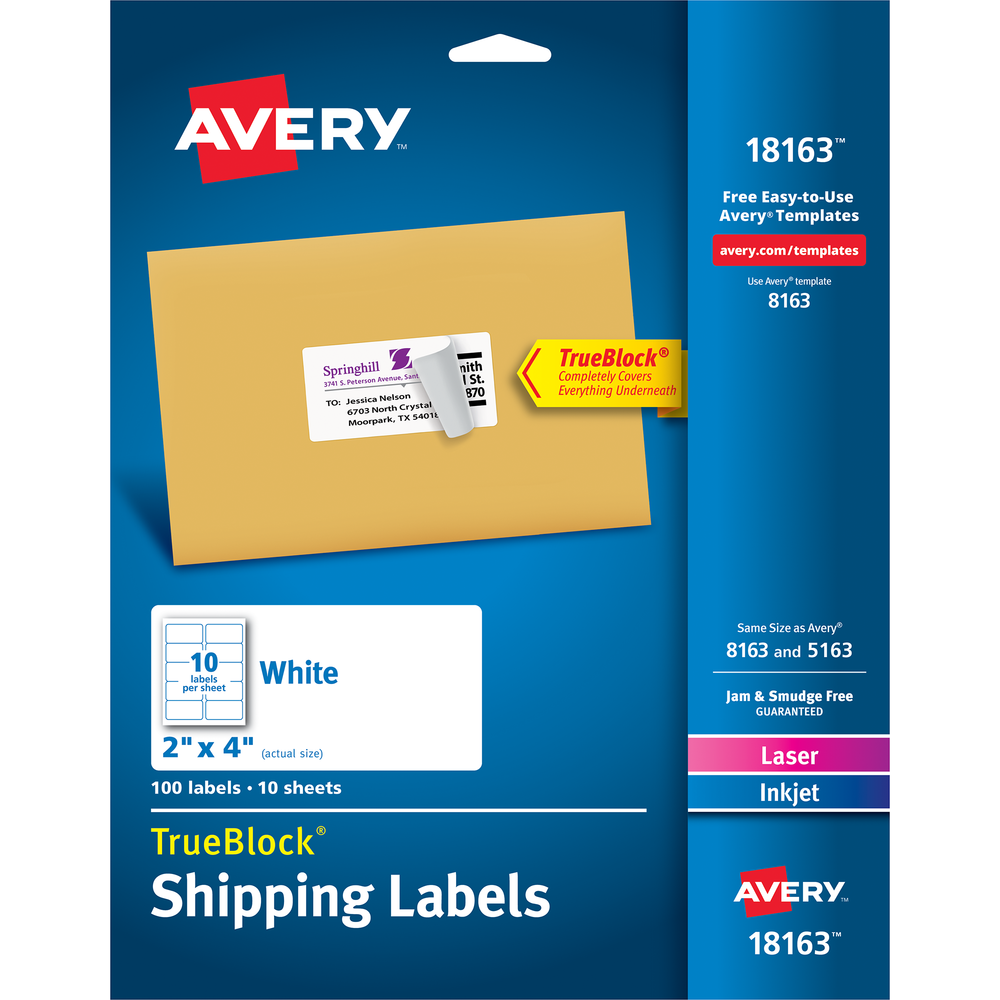 Shipping Labels with TrueBlock Technology