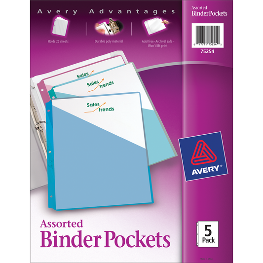 Poly Binder Pocket