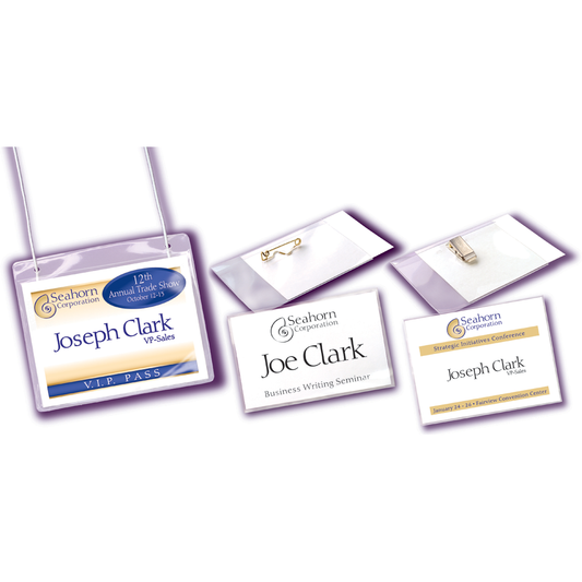 Plastic Name Badge Clip