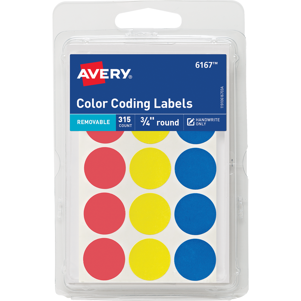 Round Color-Coding Labels