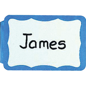 Self-Adhesive Name Badge