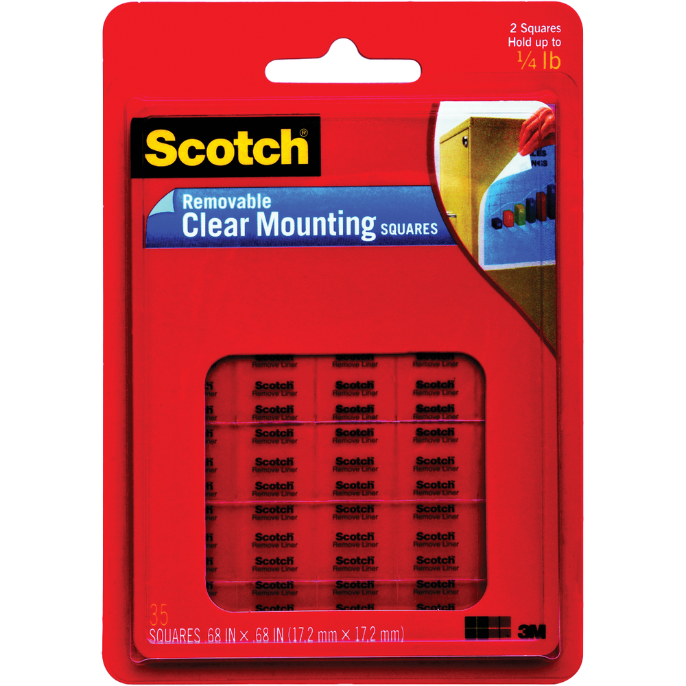 Scotch Removable Mounting Squares