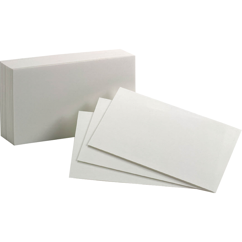 Oxford Index Cards