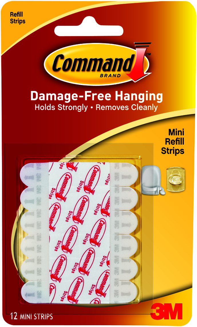Command Adhesive Replacement Strip