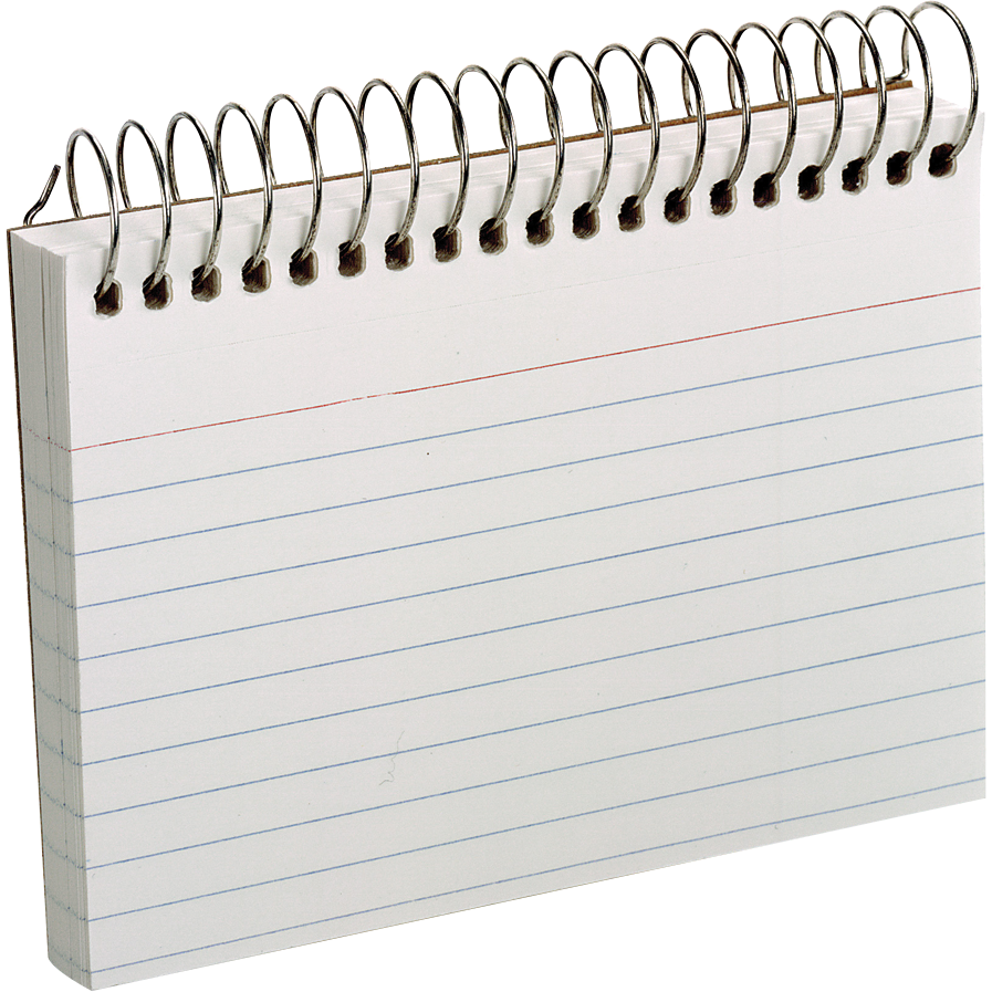 Oxford Spiral Index Cards