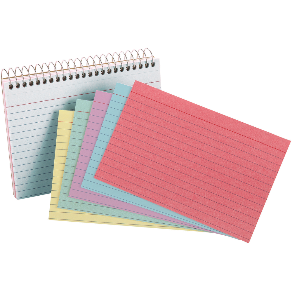 Oxford Spiral Index Cards