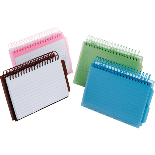 Oxford Poly Spiral View Front Index Cards