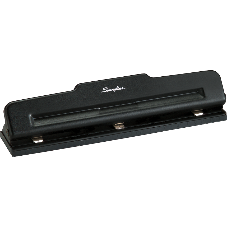 Swingline Light Duty Desktop Three-Hole Paper Punch
