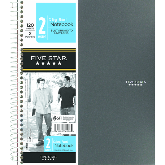 Five Star Wirebound Notebook
