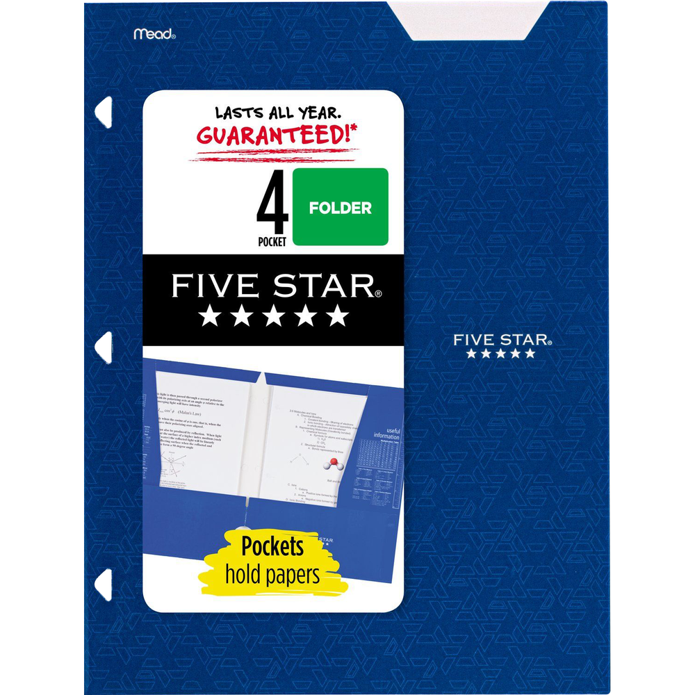Five Star Paper Pocket Folder Display