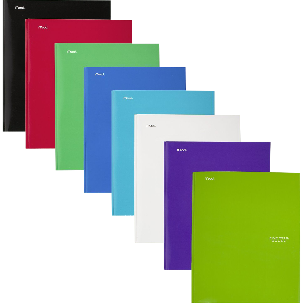 Five Star Pocket Paper Folder w/Prongs