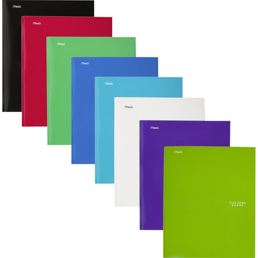 Five Star Pocket Paper Folder w/Prongs