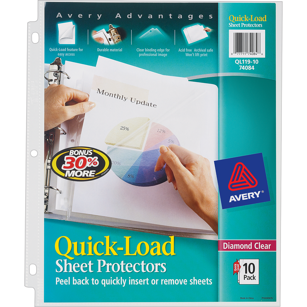 Quick-Load Sheet Protector
