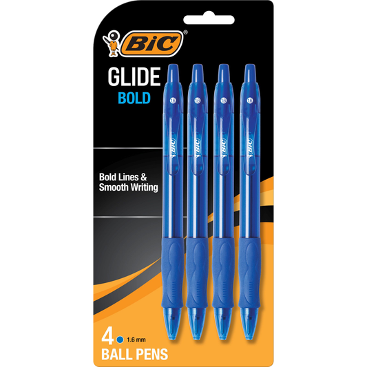 Glide Velocity Bold Retractable Ballpoint Pen