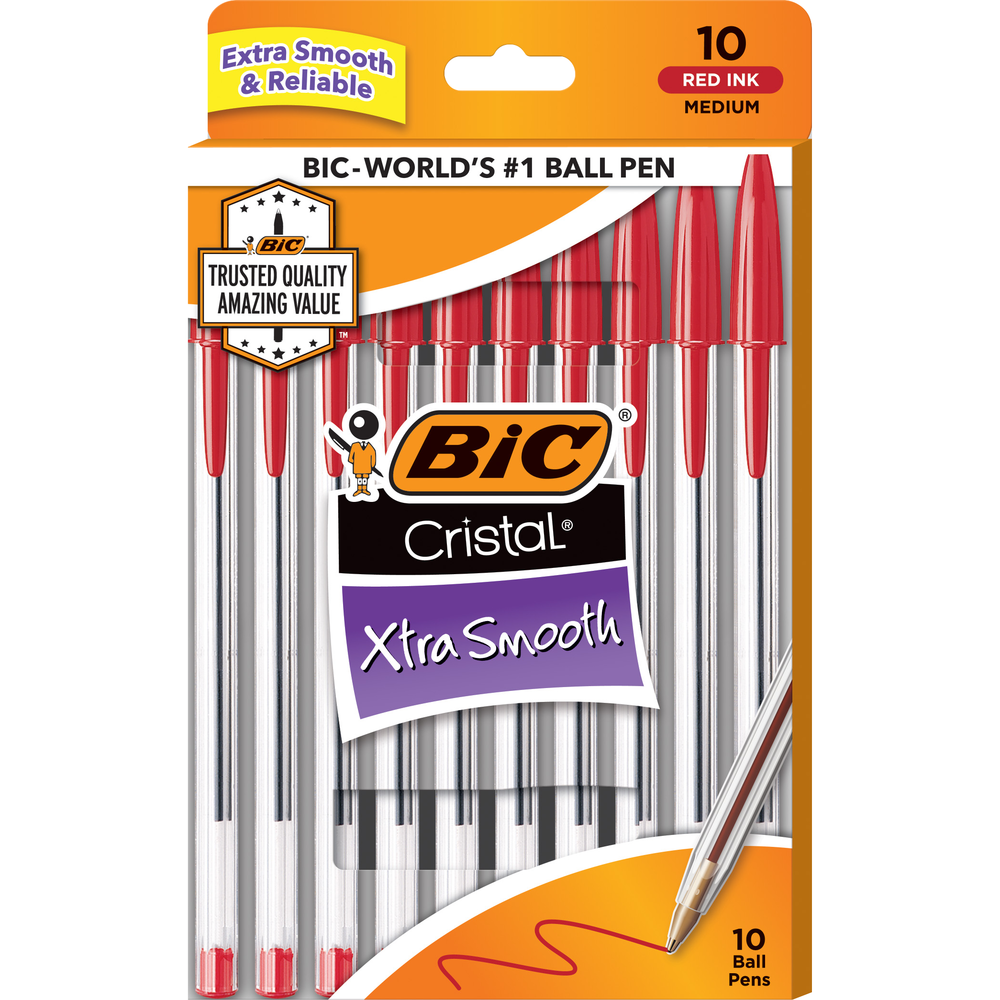 Cristal Xtra Smooth Stic Ballpoint Pen