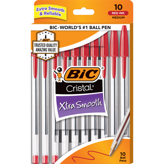 Cristal Xtra Smooth Stic Ballpoint Pen