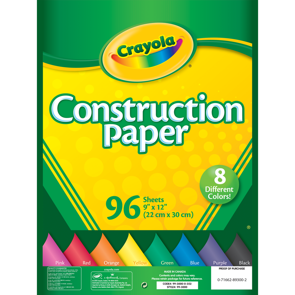 Crayola Construction Paper