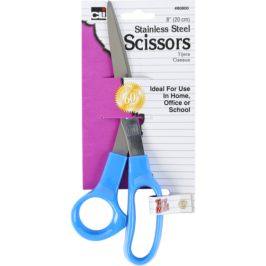 Office Stainless Steel Shears Straight