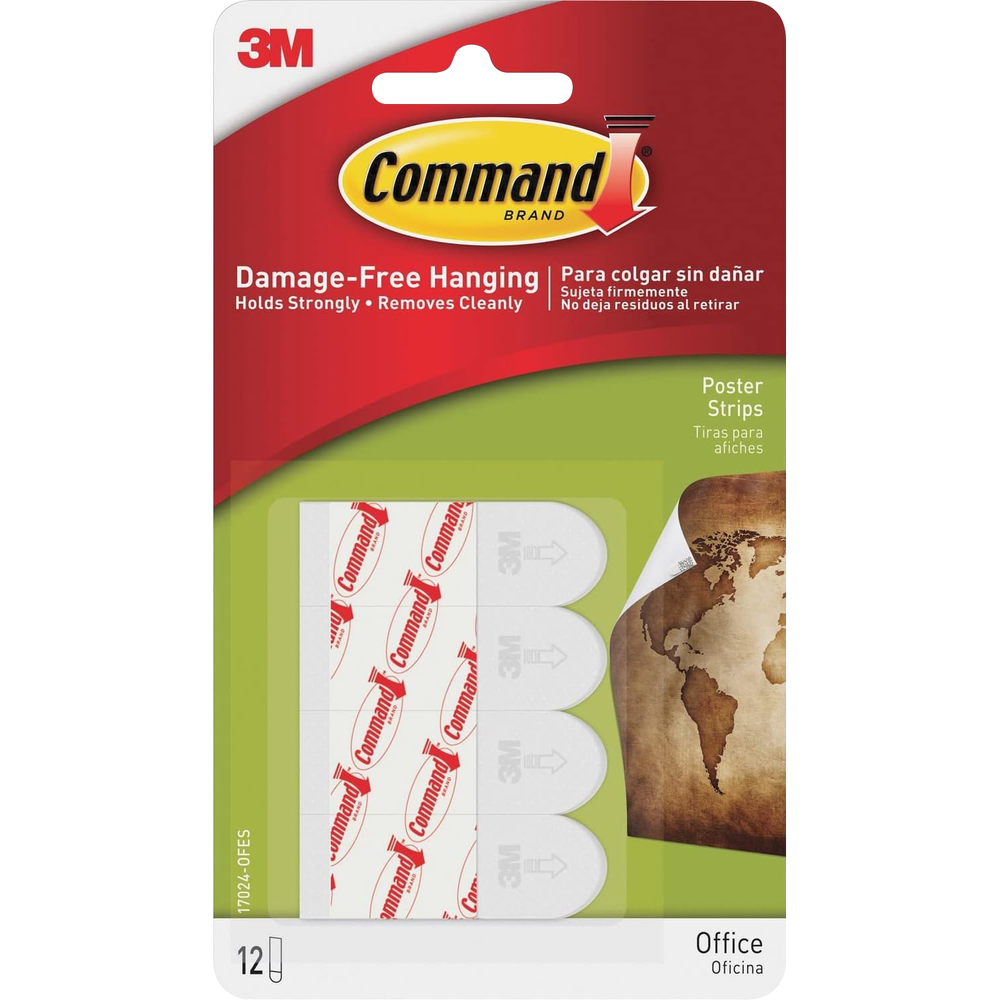 Command Adhesive Poster Strips