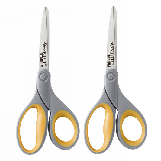 (2 EA) TITANIUM TEACHER SHEARS