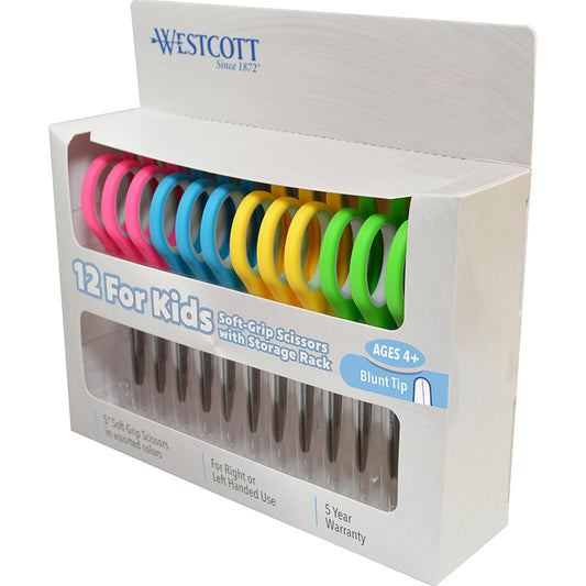 WESTCOTT SOFT HANDLE 5IN CLASSPACK