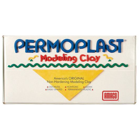 PERMOPLAST NON HARDENING CLAY GREEN