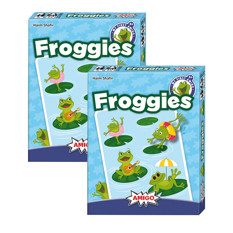 (2 EA) FROGGIES AMIGO CARD GAME