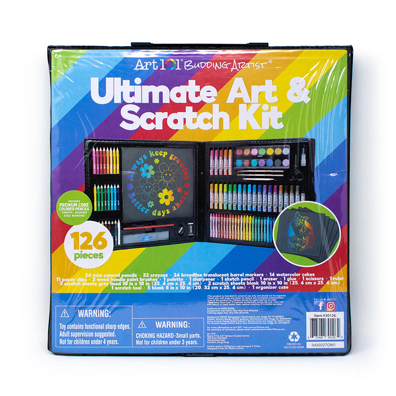 ULTIMATE SCRATCH KIT W/126 PIECES