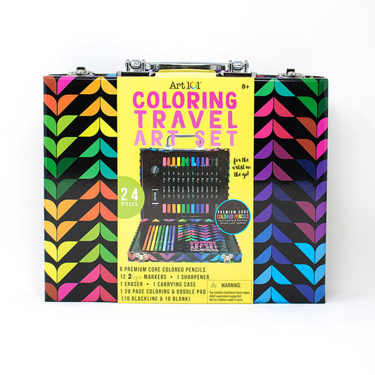 COLORABLE TRAVEL ART KIT