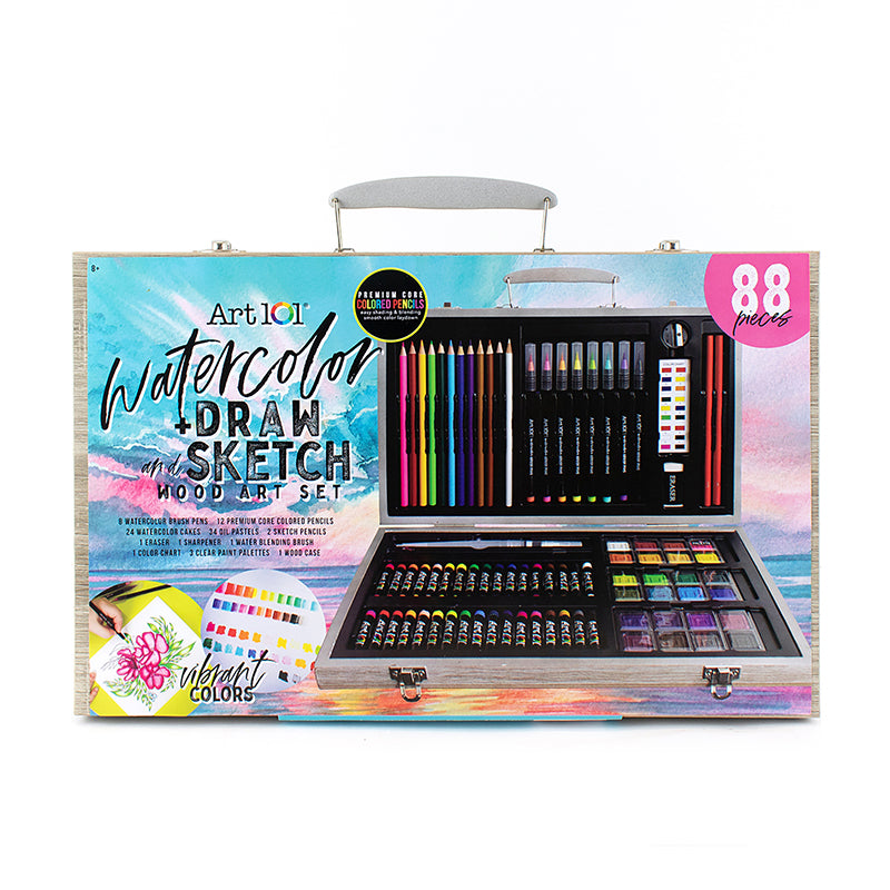 WATERCOLOR DRAW & SKETCH ART SET