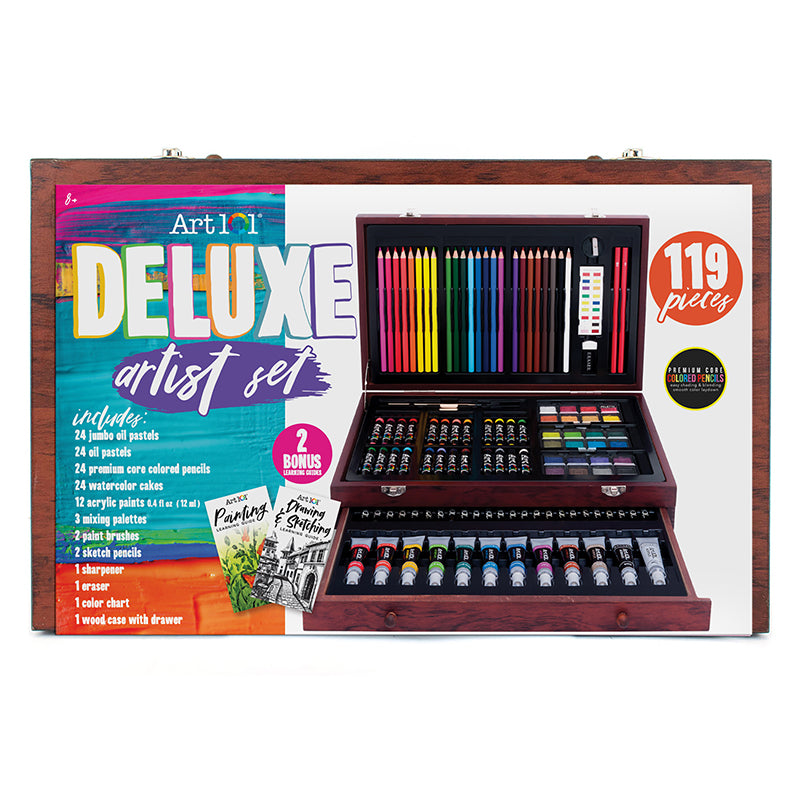 DELUXE ARTIST WOOD ART SET