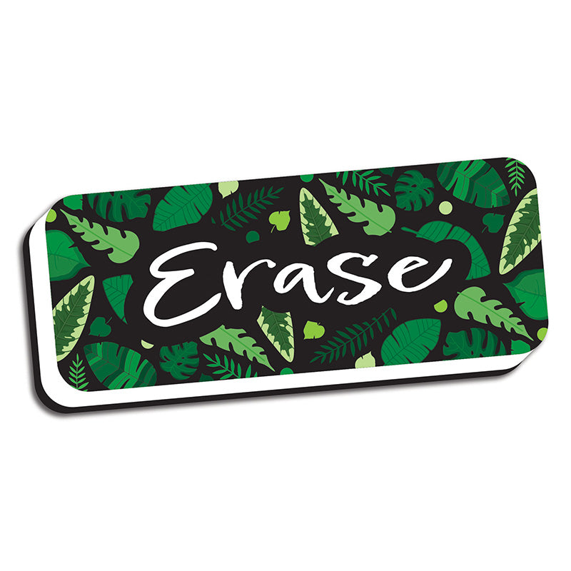 MAGNETIC WHITEBOARD ERASER GREENERY