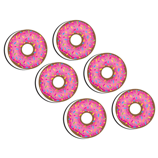 (6 EA) MAGNETIC ERASERS DONUTFETTI