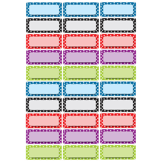 DIE CUT MAGNETS ASSORTED COLOR DOTS