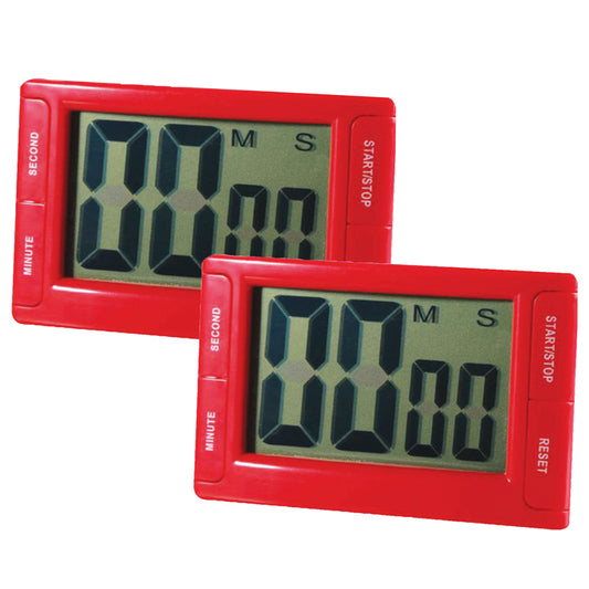 (2 EA) BIG RED DIGITAL TIMER