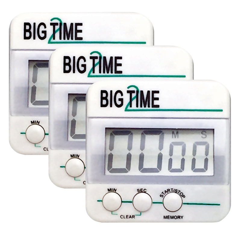 (3 EA) BIG TIME TOO UP DOWN TIMER