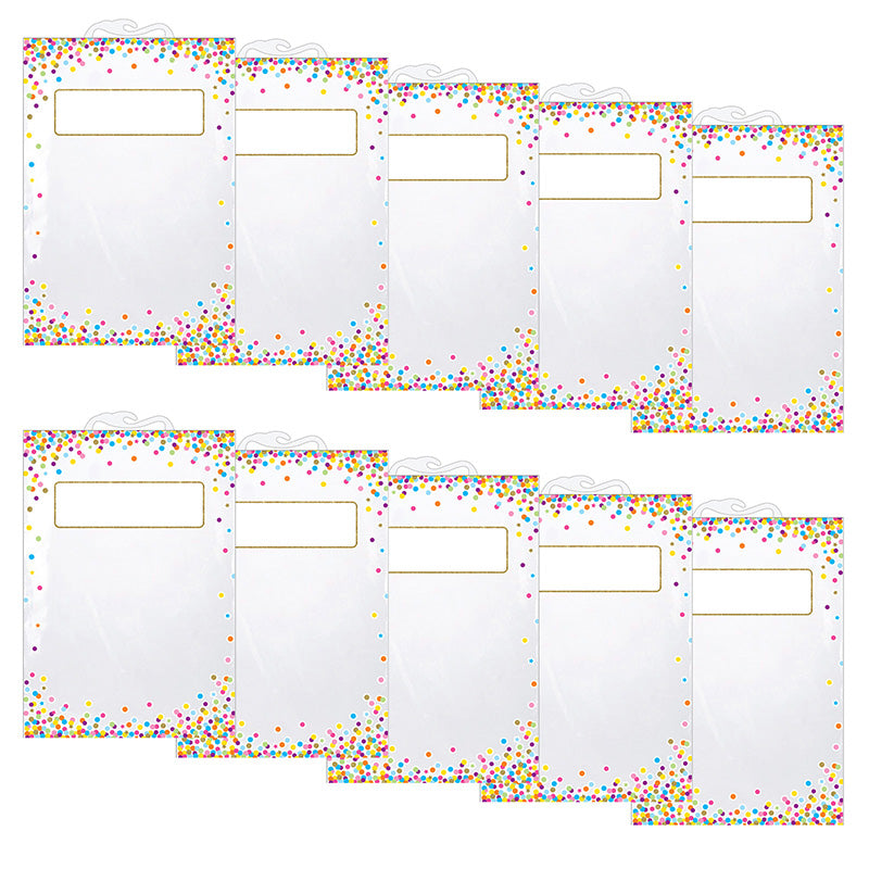 (2 PK) 5 PK STORAGE BAG CONFETTI