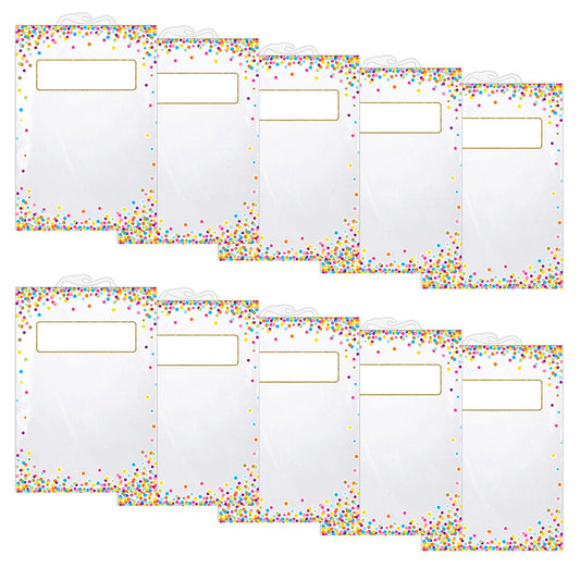 (2 PK) 5 PK STORAGE BAG CONFETTI