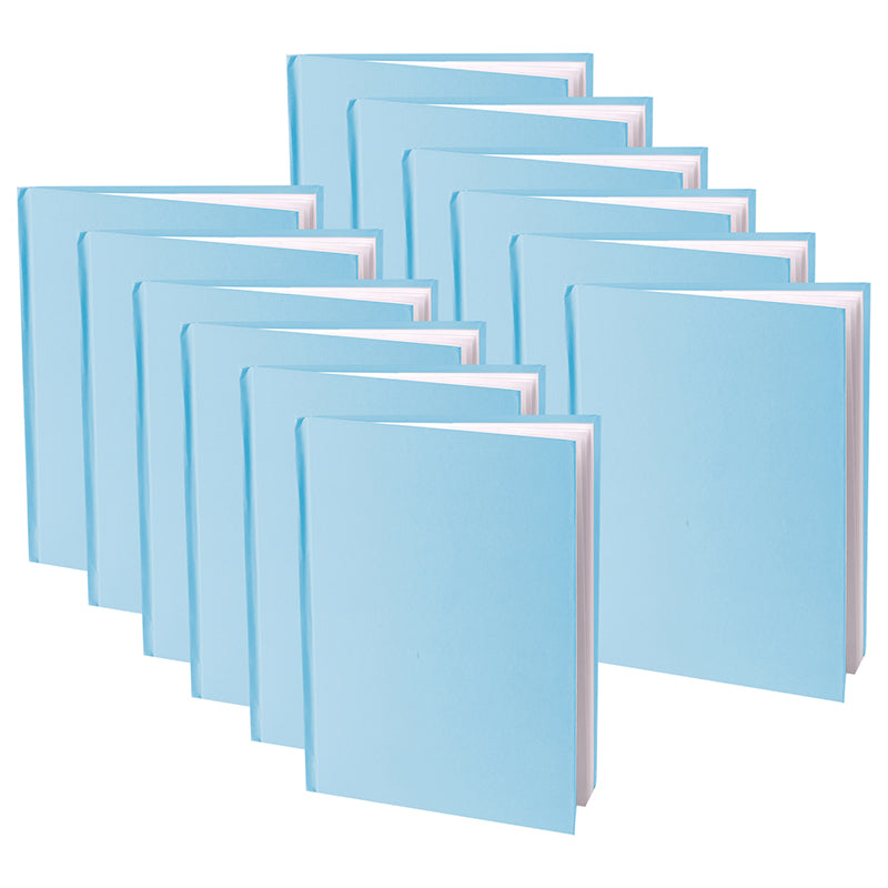 (12 EA) BLUE BLANK HCOVER BK 8X6IN