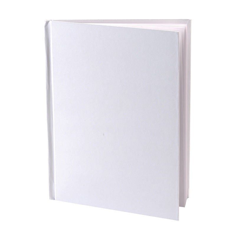 BLANK HARDCOVER BOOK PORTRAIT 5X4IN