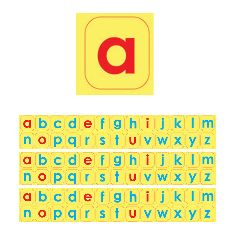 (3 PK) FOAM LETTER MAGNET LOWERCASE