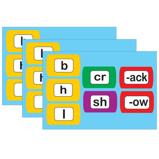 (3 PK) WORD CHUNKING FOAM MAGNETS