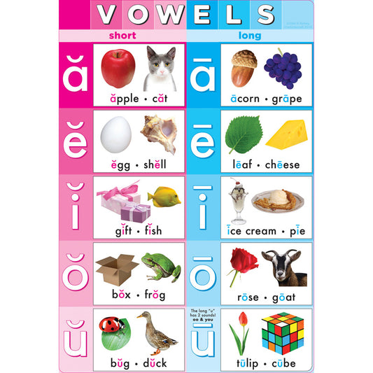 VOWELS SMART POLY CHART